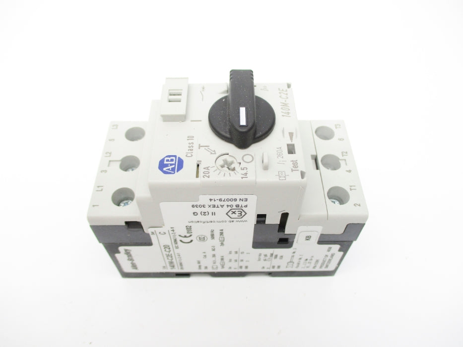ALLEN BRADLEY 140M-C2E-C20 SER. C 690V 14.5-20A NSMP
