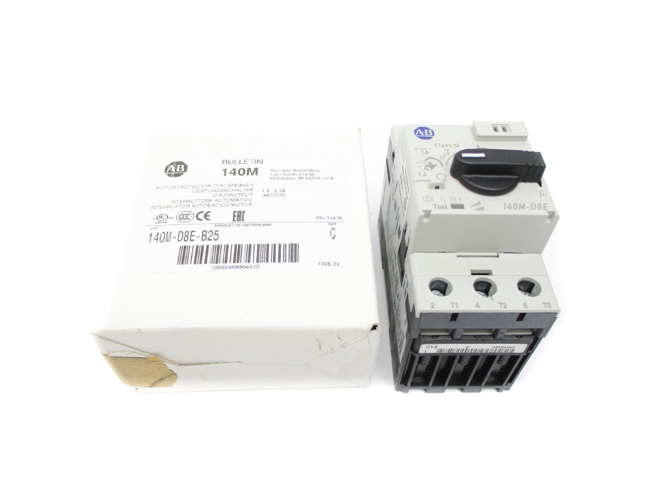ALLEN BRADLEY 140M-D8E-B25 SER. C 1.6-2.5A NSMP