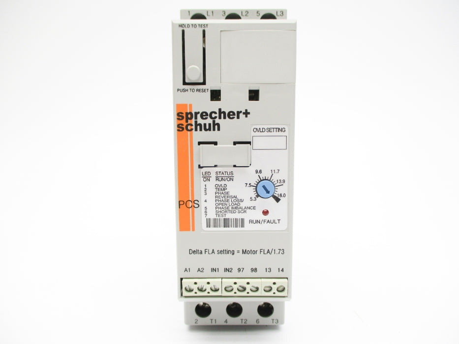 SPRECHER+SCHUH PCS-016-600V SER. B F/W 2.10 NSMP