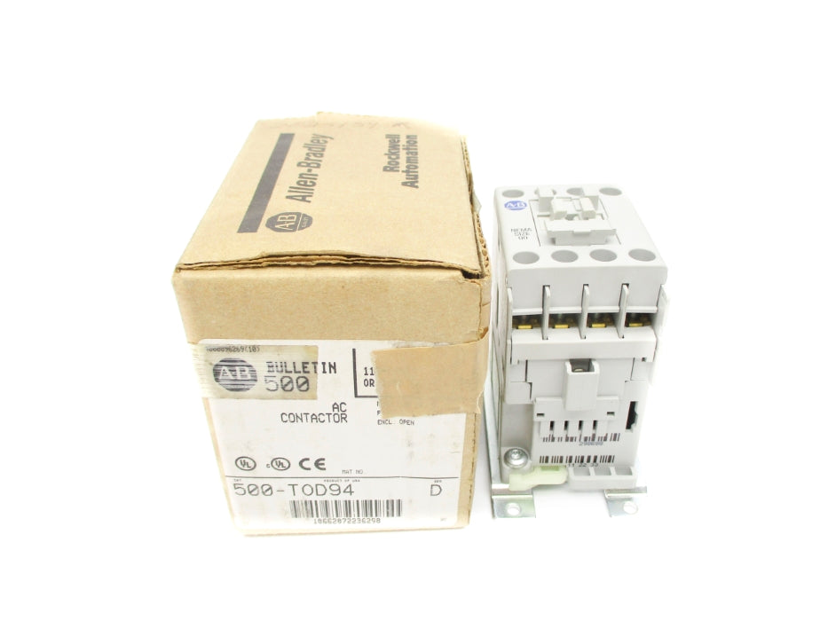 INDUSTRIAL SPARE PART 500-TOD94 SER. D 110/120V (BR/WH) NSMP