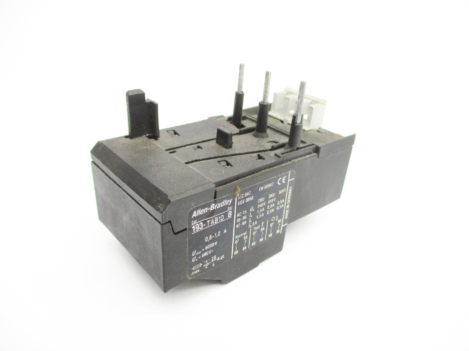 INDUSTRIAL SPARE PART 193-TAB10 SER. B 0.6-1.0A (AS PICTURED) NSNP