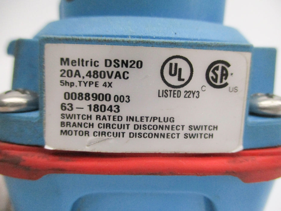 MELTRIC 63-18043 DSN20 UNMP