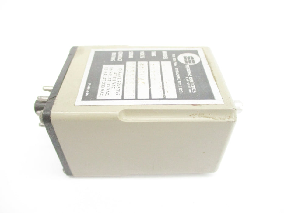 SYRACUSE ELECTRONICS TNR00300 30S 115VAC 10A UNMP