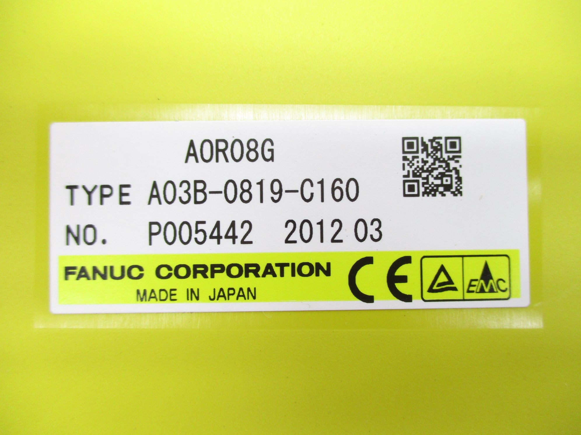 GE FANUC A03B-0819-C160 NSNP