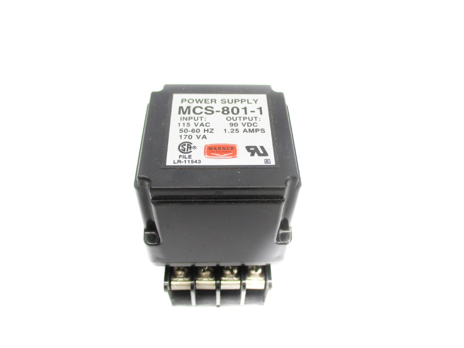 WARNER ELECTRIC MCS-801-1 (AS PICTURED) NSNP