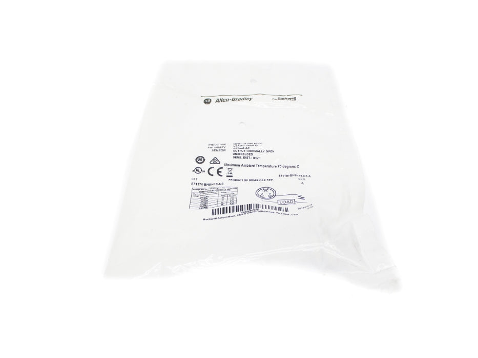 ALLEN BRADLEY 871TM-BH8N18-N3 SER. A 20-250VAC/DC NSMP