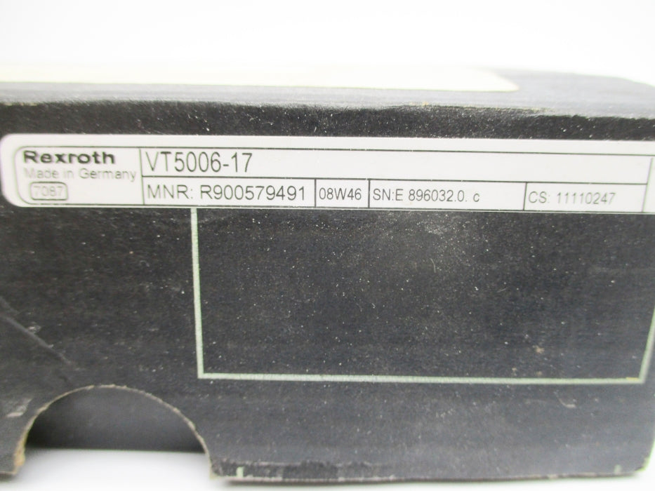 REXROTH VT5006-17 R900579491 NSMP