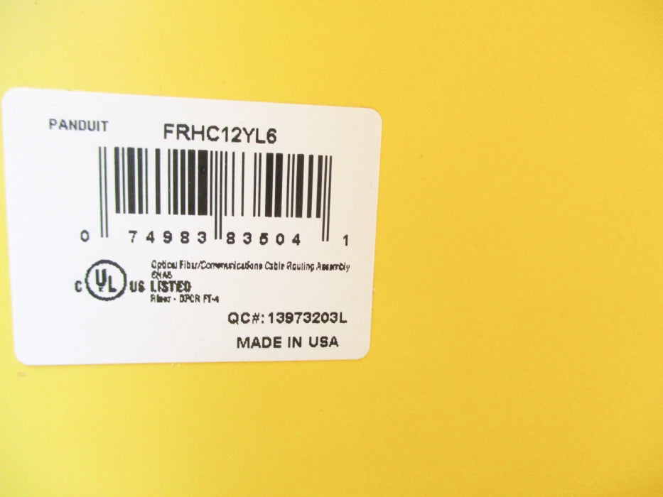 PANDUIT FRHC12YL6 NSNP