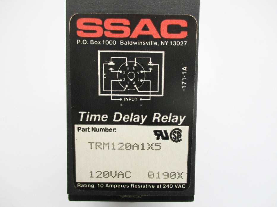 SSAC TRM120A1X5 120VAC UNMP