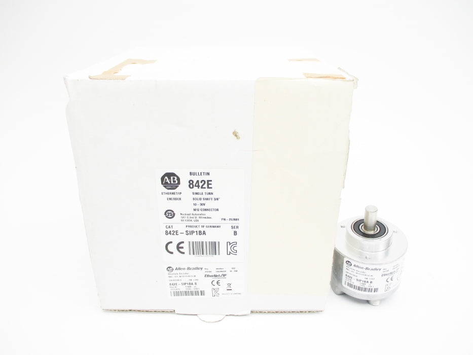ALLEN BRADLEY 842E-SIP1BA SER. B F/W 1.002 (WH) NSMP