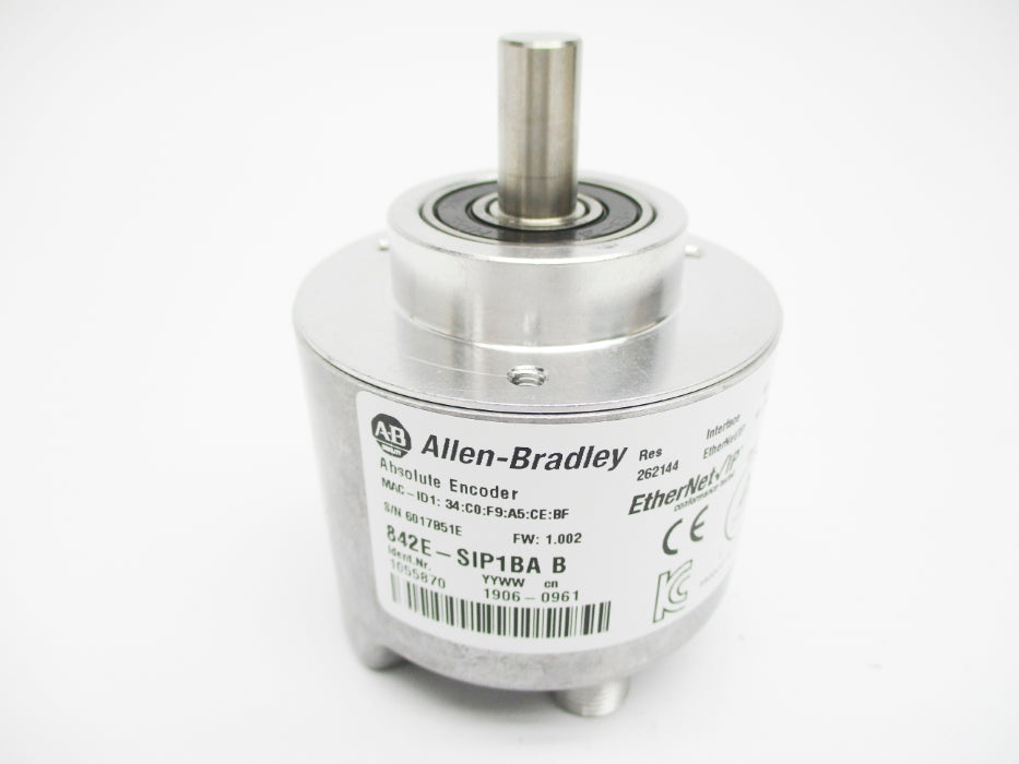 ALLEN BRADLEY 842E-SIP1BA SER. B F/W 1.002 (WH) NSMP