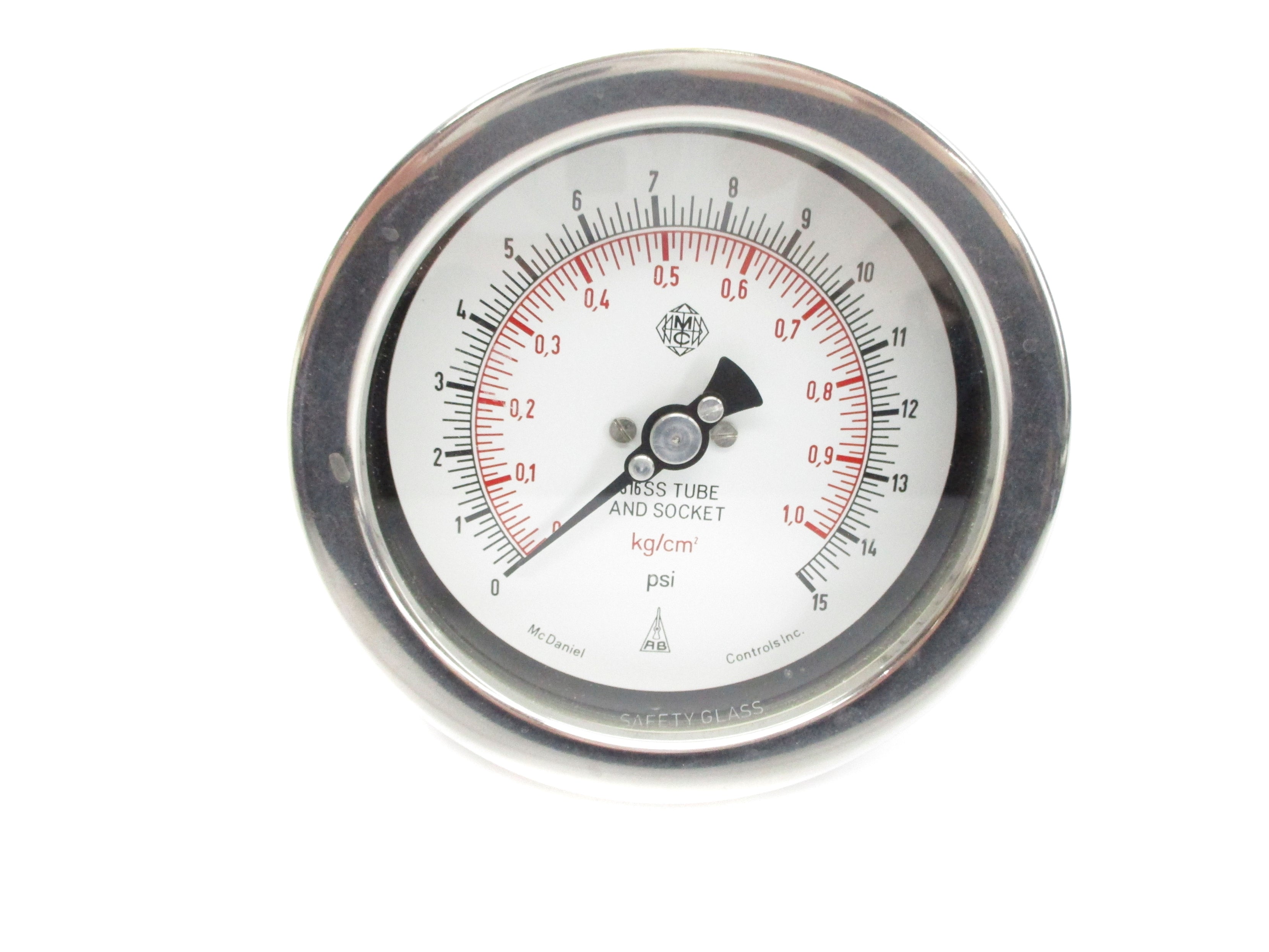 MCDANIEL CONTROLS AB10110 0-15PSIG NSMP