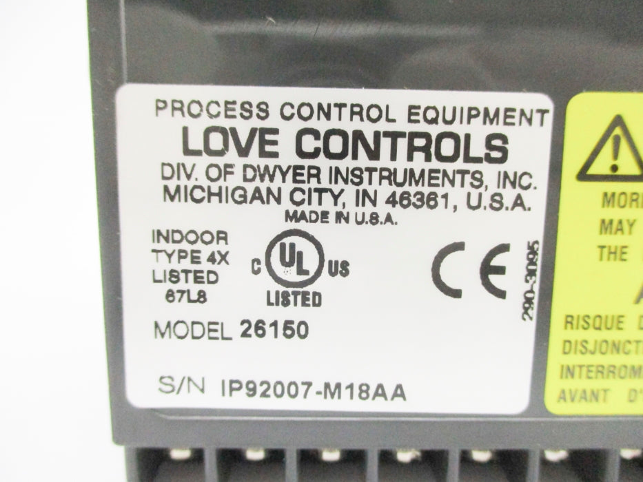 LOVE CONTROLS 26150 NSNP