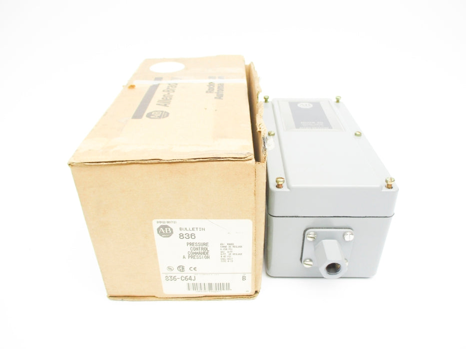 ALLEN BRADLEY 836-C64J SER. B 6-250PSI (BR/WH) NSMP