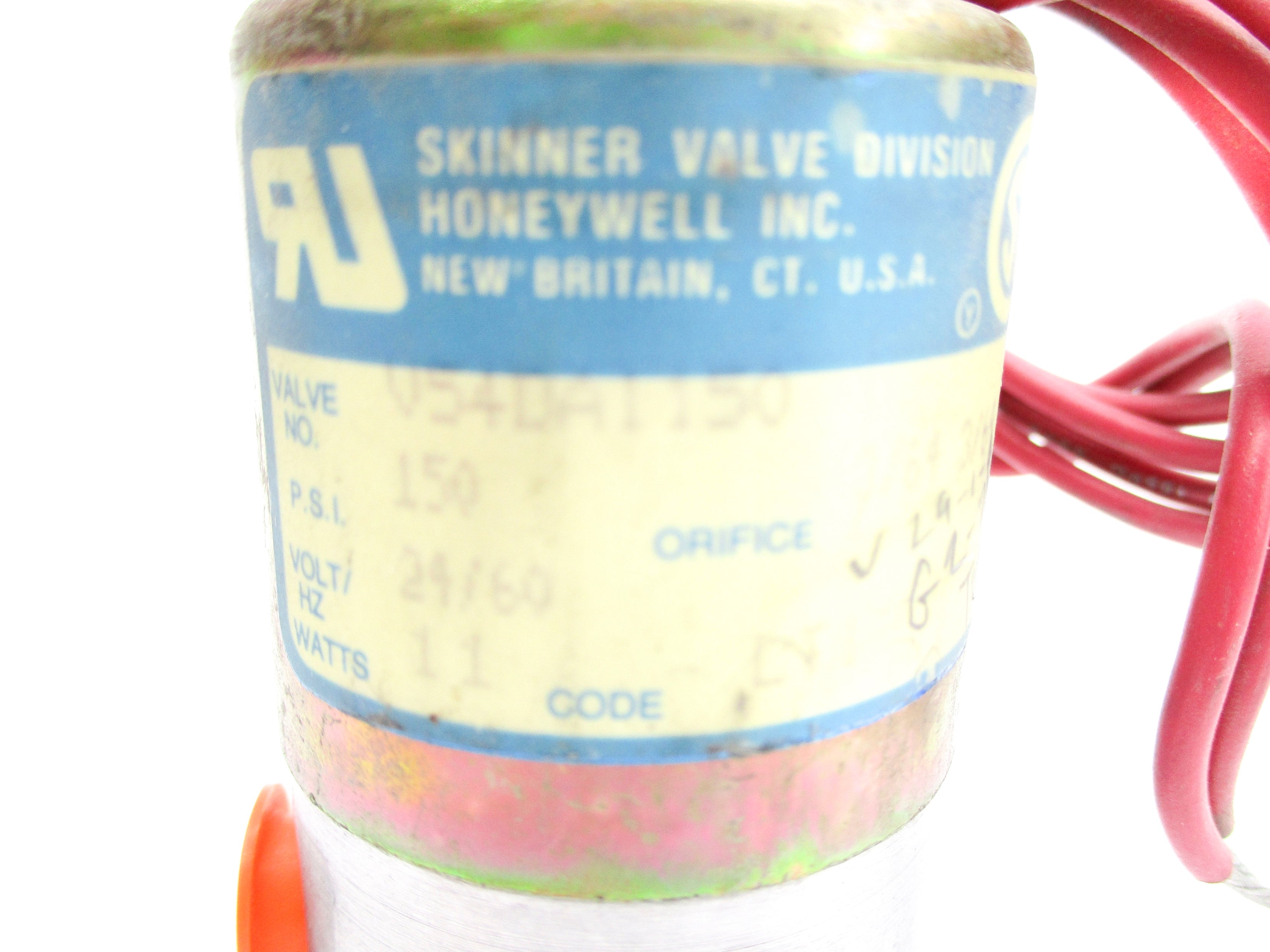HONEYWELL V54DA1150 150PSI 24/60V NSNP