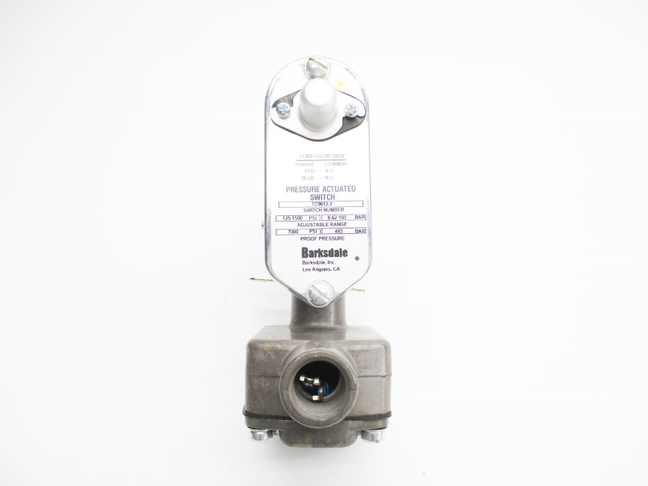 BARKSDALE TC9612-2 125-1500PSI NSNP