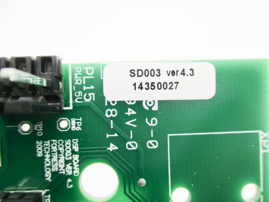 FORTRESS TECHNOLOGY SD003 VER. 4.3 14350027 NSNP