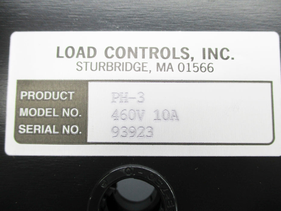 LOAD CONTROLS PH-3 460V 10A NSNP