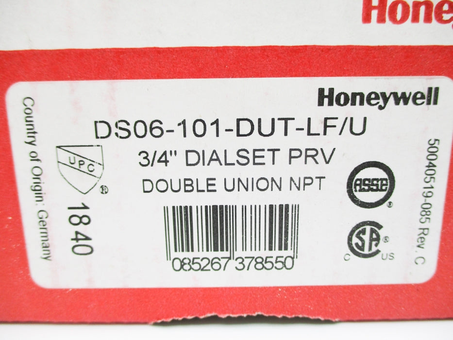 HONEYWELL DS06-101-DUT-LF/U 250PSI NSMP