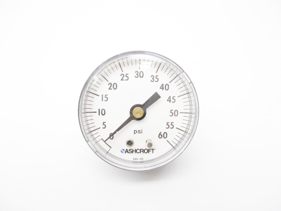 ASHCROFT 20W1005PH02B60# 0-60PSI 2" NSMP