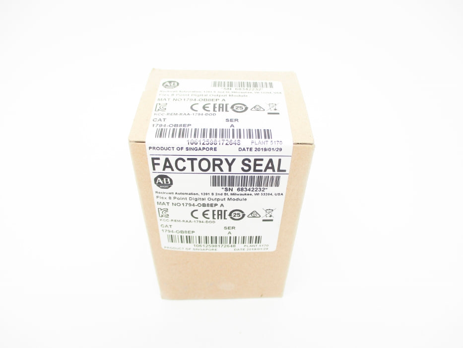 ALLEN BRADLEY 1794-OB8EP SER. A DATE: 2019 NSFS