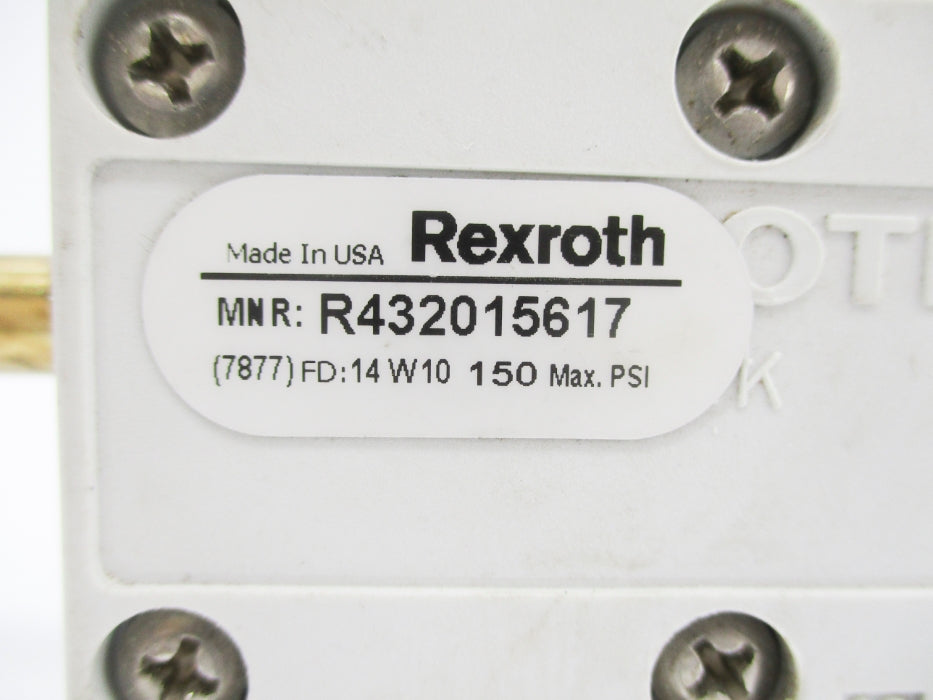 REXROTH R432015617 150PSI UNMP