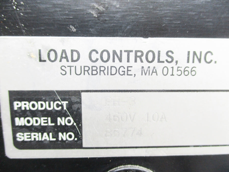 LOAD CONTROLS PH-3 460V 10A UNMP