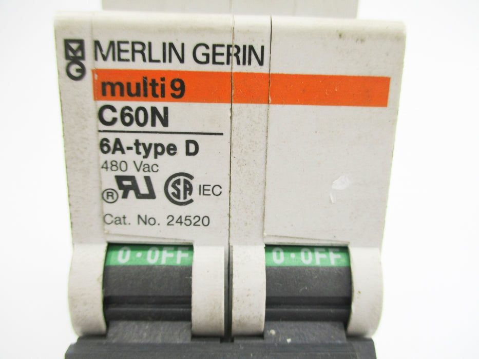 MERLIN GERIN 24520 6A 480VAC UNMP