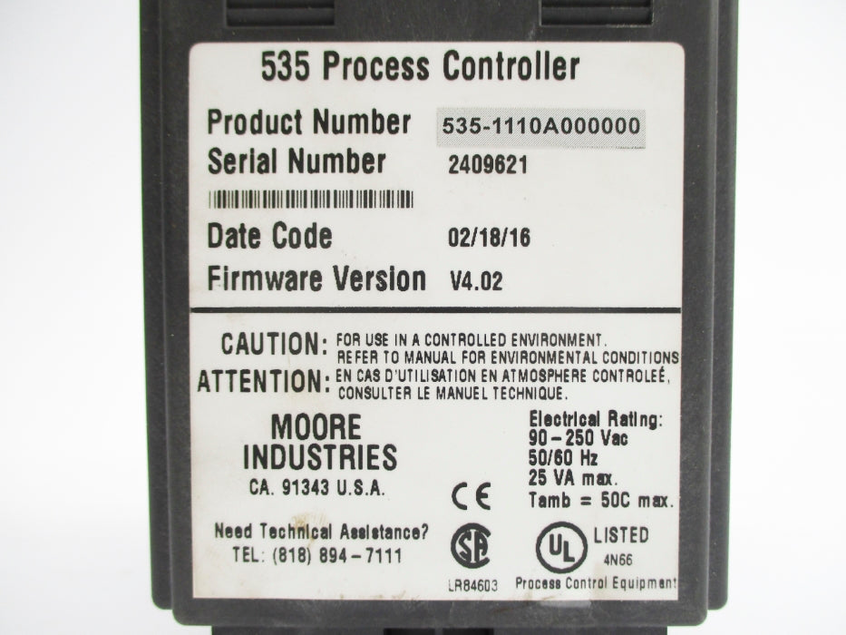 MOORE INDUSTRIES 535-1110A000000 NSNP