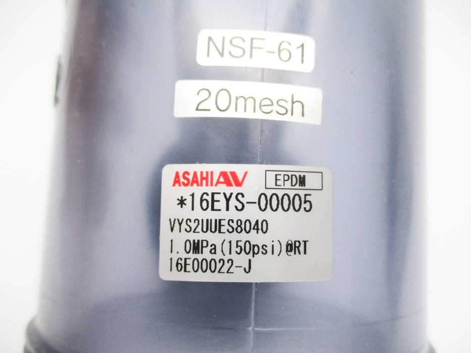 ASAHIAV VYS2UUES8040 150PSI (AS PICTURED) NSNP