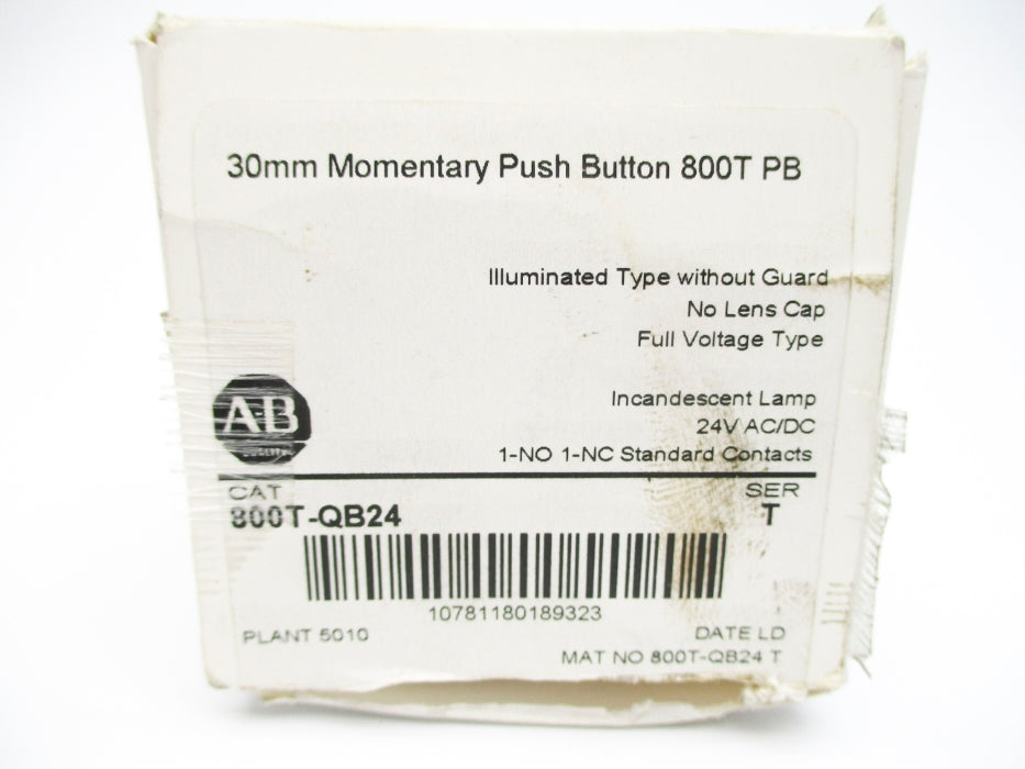 INDUSTRIAL SPARE PART 800T-QB24 SER. T 24VAC/DC (WH) NSMP