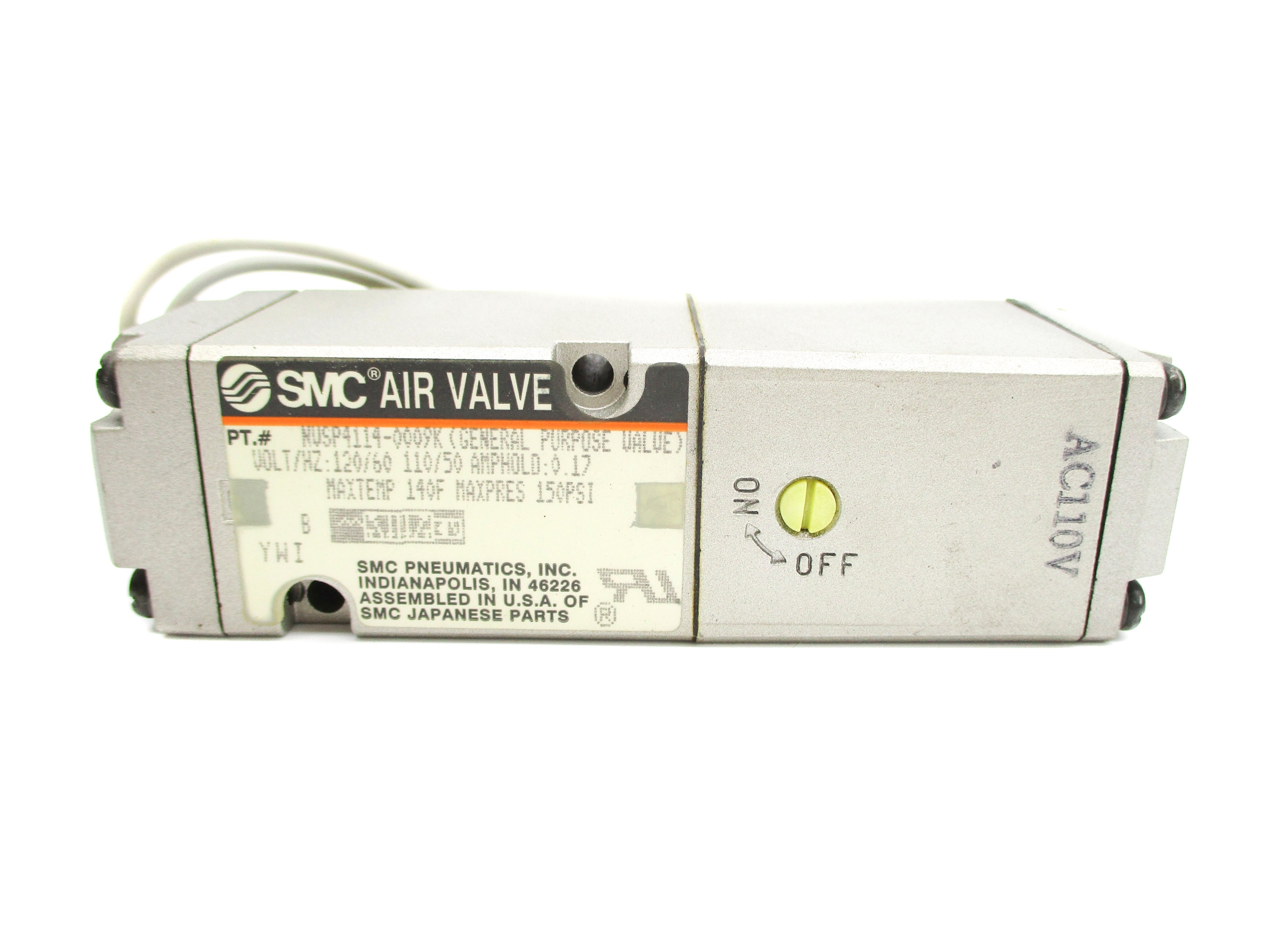 SMC NVSP4114-0009K 110/120V 150PSI NSNP