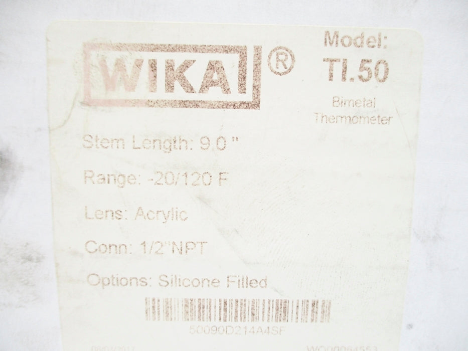 WIKA TI.50 -20/120F NSMP