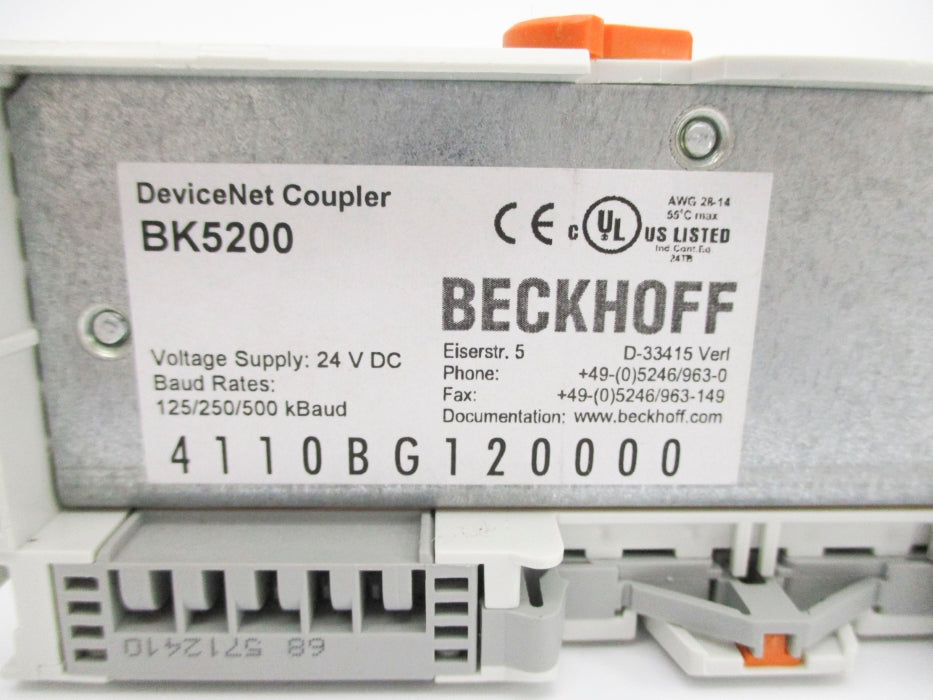 BECKHOFF BK5200 NSNP
