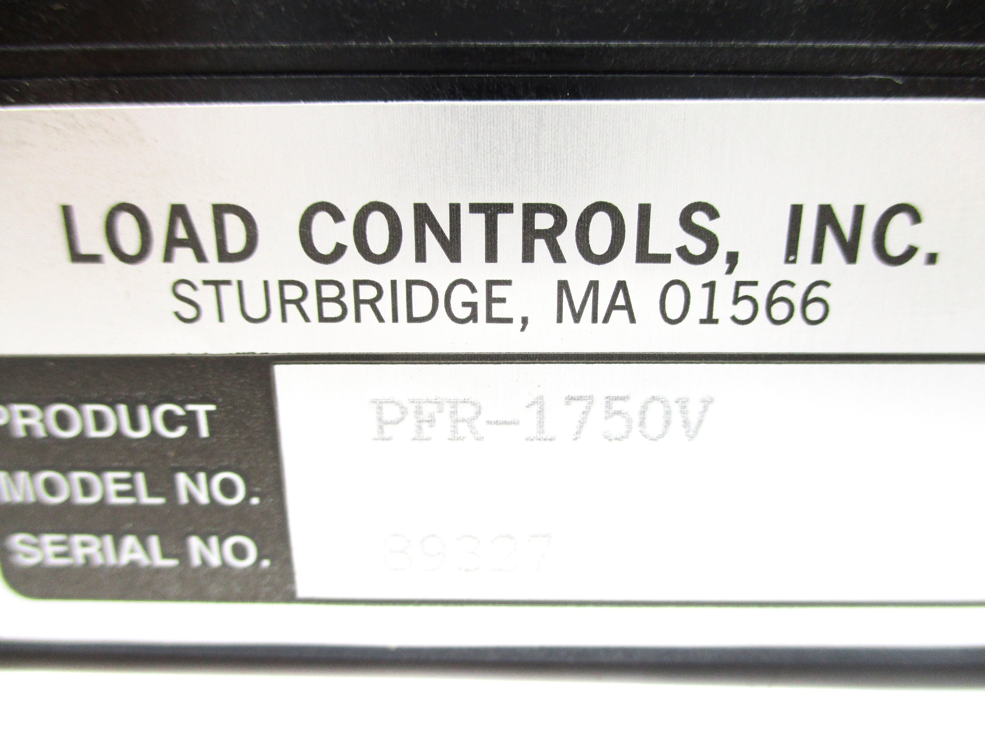 LOAD CONTROLS PFR-1750V NSNP
