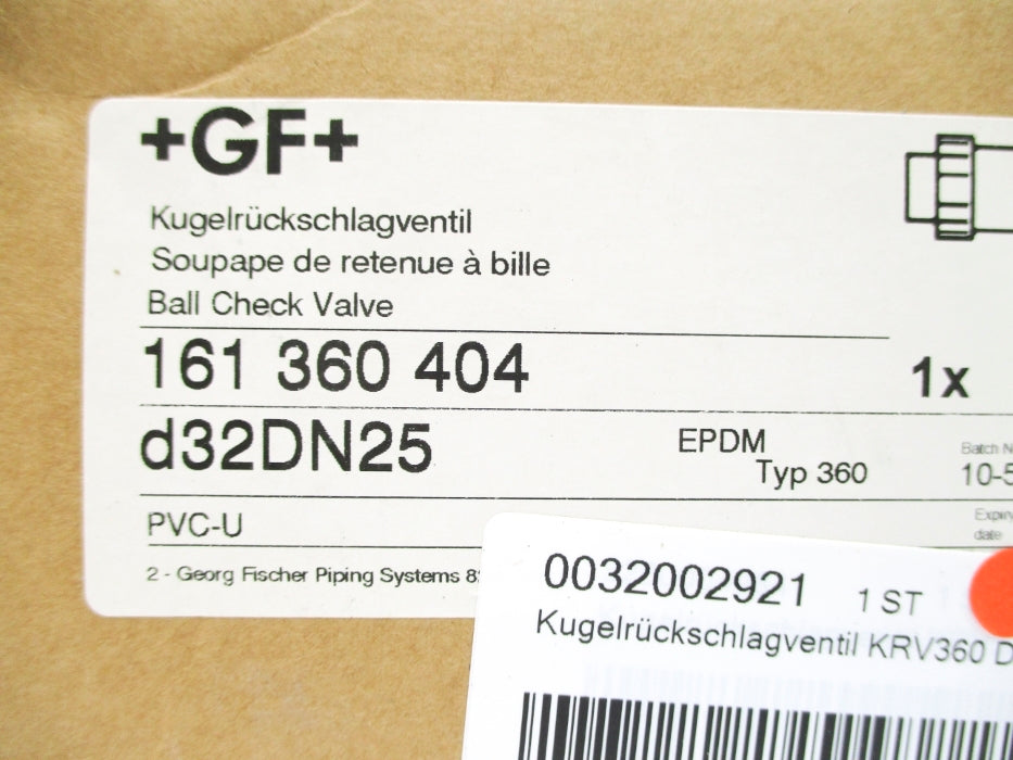 GEORG FISCHER 161360404 D32DN25 NSMP