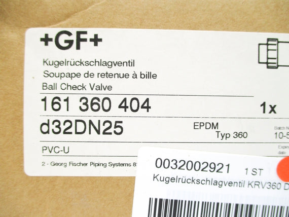 GEORG FISCHER 161360404 D32DN25 NSMP