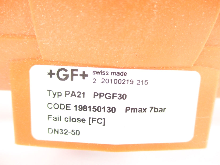 GEORG FISCHER 198150130 PA21-PPGF30 NSNP