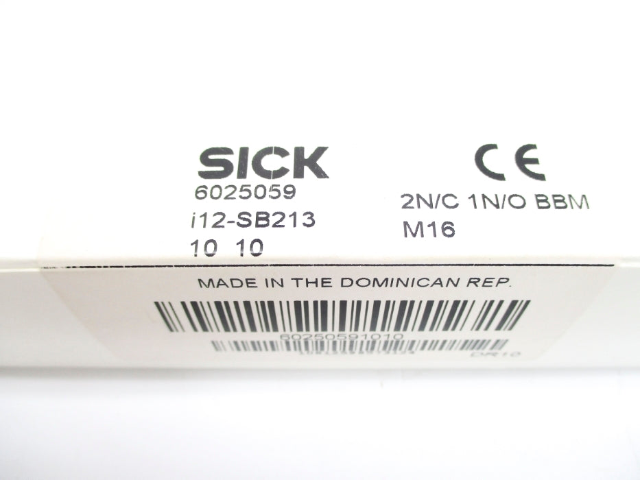 SICK I12SB213 6025059 NSMP