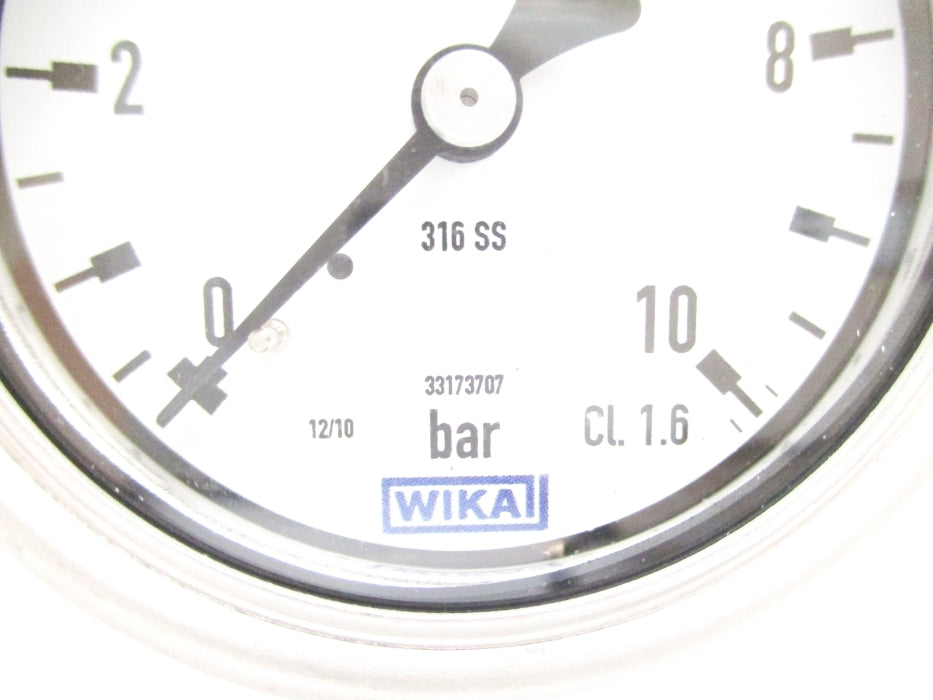 WIKA EN837-1/0-10 33173707 10BAR NSNP