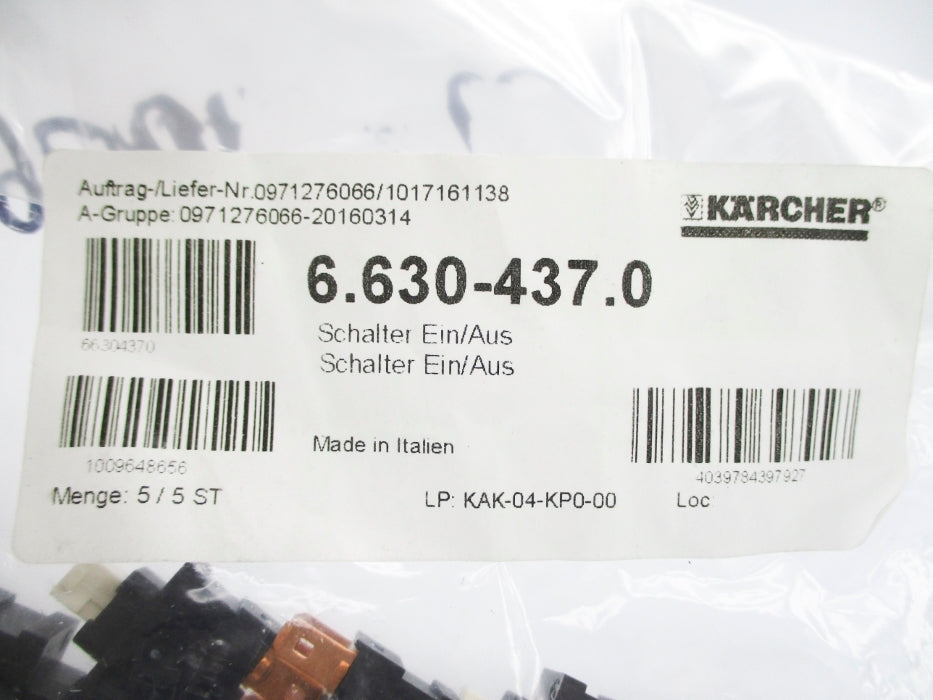 KARCHER 6.630-437.0 (PKG OF 5) NSMP