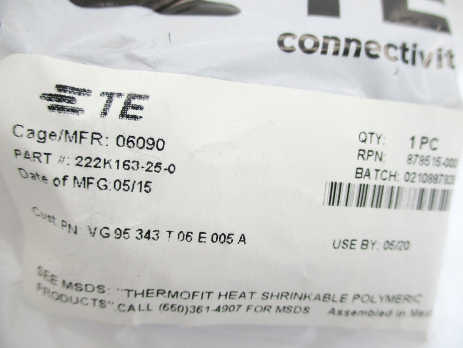 TE CONNECTIVITY 222K163-25-0 NSMP