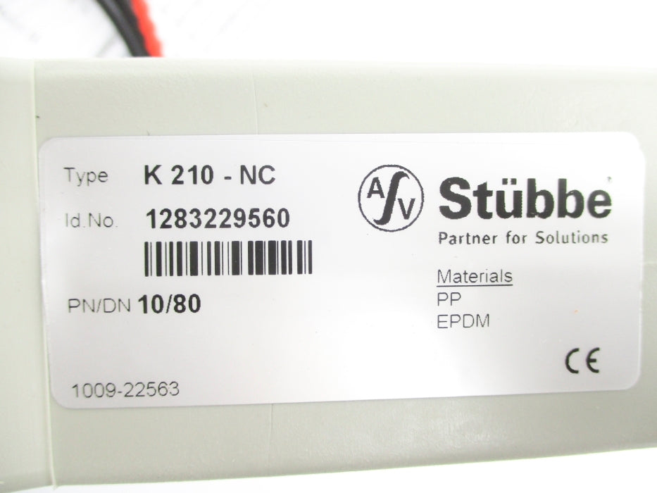 STUBBE PP20S 137176 W/ K210-NC 1283229560 NSNP