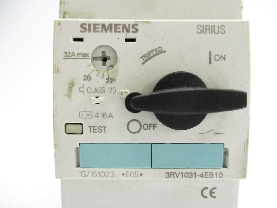 SIEMENS 3RV1031-4EB10 22-32A (AS PICTURED) NSNP