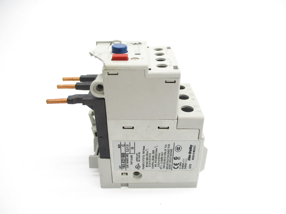 ALLEN BRADLEY 193-ED1BB SER. C 0.2-1.0A (AS PICTURED) NSNP