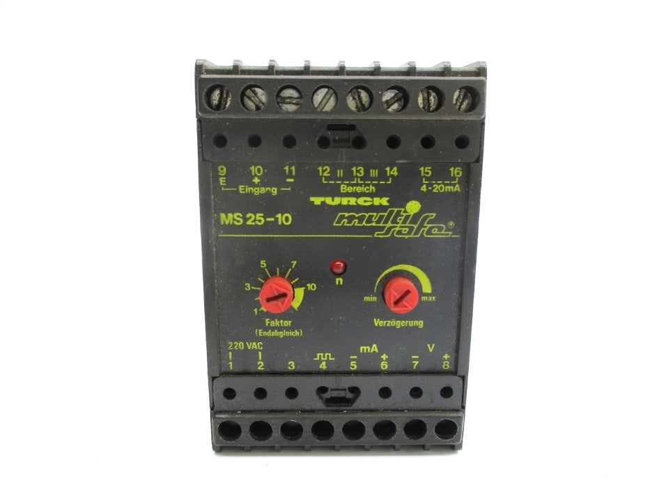TURCK MS25-10 220VAC UNMP
