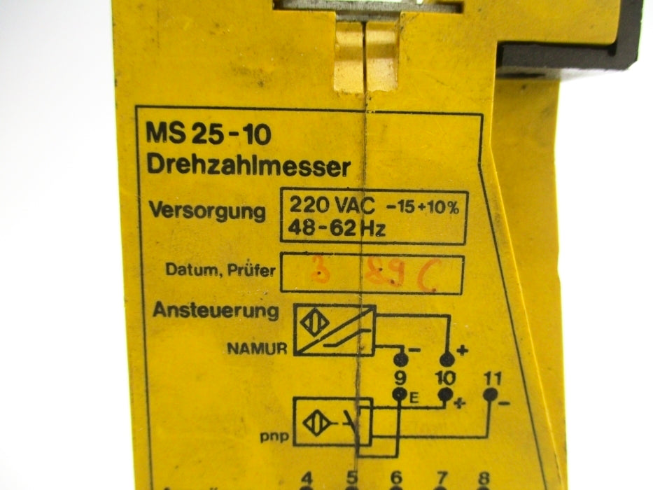 TURCK MS25-10 220VAC UNMP