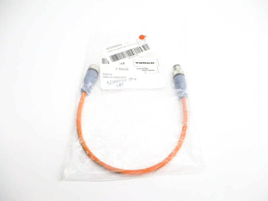 TURCK WAK3-0,3-WAS3/S74 8006720 NSMP
