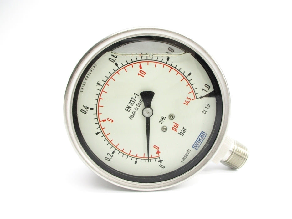 WIKA 233.50.100 14.5PSI NSMP