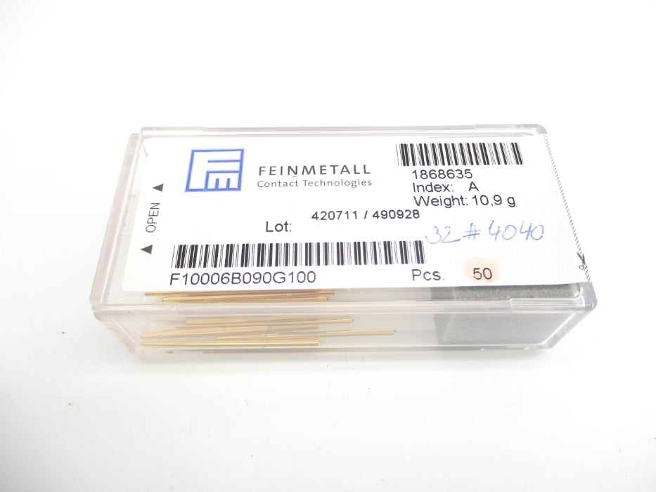 FEINMETALL F10006B090G100 (PKG OF 50) NSFS